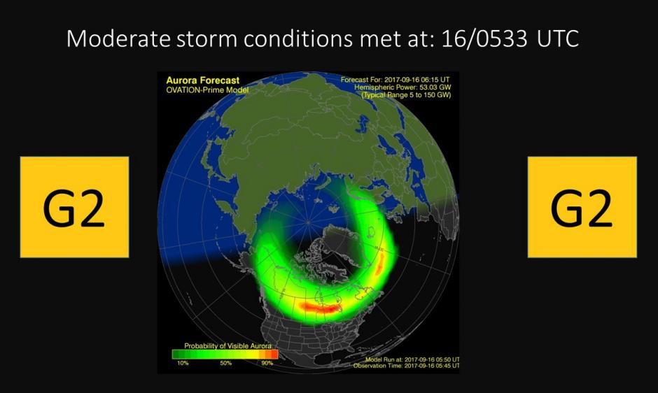 G2 (Moderate) Geomagnetic Storm Conditions Met | NOAA / NWS Space ...