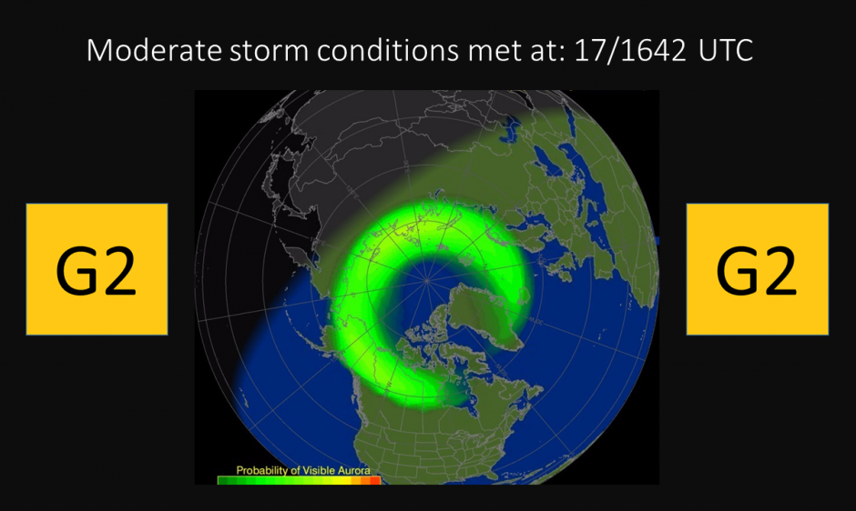 Update: G2 Geomagnetic Storm Alert Conditions Met Again | NOAA / NWS ...