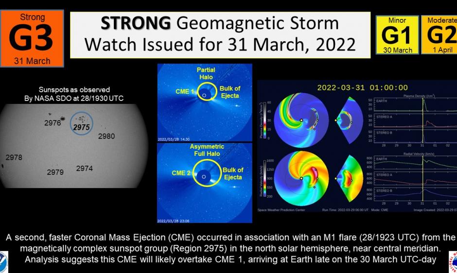 Strong geomagnetic storm expected to impact Earth Friday